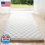 Miina Japanese Futon Mattress Made Twin 3978 White Foldable Floor. Fixed Price $182.88.