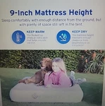 Etekcity Raised Twin 9" Air Mattress Bed Built-in Pump Auto Inflate Camping New. Fixed Price $48.99.