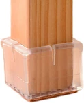 Chair Leg Floor Protectors Square Furniture Caps 1/4 3/8 With Felt. Fixed Price $20.16.