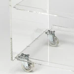 Butler Specialty Loft Trolley Server In Clear Acrylic. Fixed Price $801.60.