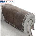 Large Anti-slip Sofa Armrest Covers 2 Pack Durable Polyester Protector Furniture. Fixed Price $26.50.