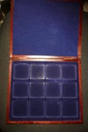Wood Display Case Only Cherry For 12 Silver Coins Bars Liberia Original. Fixed Price $29.95.