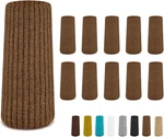 24 Pcs Brown Premium Chair Leg Socks Protectors For Hardwood Floors - Do Not Eas. Fixed Price $26.19.