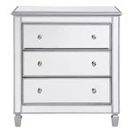 Elegant Lighting Chamberlan 3 Drawer Mirrored Chest. Fixed Price $479.04.