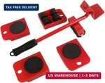 Furniture Lifter Easy Move Slider 5 Piece Mobile Tool Set, Heavy Ap. Fixed Price $37.82.