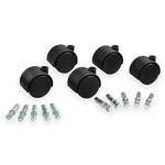 Masters Get It Movin' Chair Mat Casters - Soft Wheel Set 5. Fixed Price $29.99.