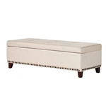 Christopher Knight Home Gavin Fabric Storage Ottoman 73427.00 - Beige. Fixed Price $174.28.