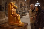 Ancient Egyptian God Seth Seated Statue Pharaonic Antique Figure Art Sculpture. Fixed Price $224.10.