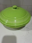 Fiesta Covered Casserole Dish Chartreuse. 9 Inch With Lid Homer Laughlin. Fixed Price $100.00.