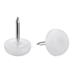 Uxcell Furniture Feet Plastic Glide Nails Chair Table Leg 12MM, White. Fixed Price $14.85.