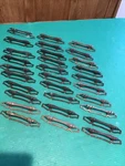 (30) National Lock F0 3639 Mediterranean Style Brass Pull Cabinet Handle 3" Coc. Fixed Price $29.95.