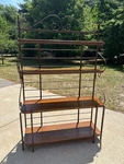 Baker's Rack With Plate Grooved Shelves By Charleston Forge. Fixed Price $350.00.