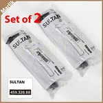 Set Of 2, Ikea Sultan Supporting Leg 459.320.80, Black/steel, 7/8"-7 7/8", New. Fixed Price $34.00.