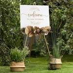 Wooden Easel Stand For Sign, Display Floor Wedding With Adj. Fixed Price $48.03.