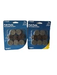 Softtouch Brown Round Ultra Heavy Duty Nail-on Felt Pads 1" 8 Pk 2 Pack New. Fixed Price $10.99.