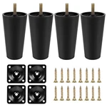 Plastic 4.6 Inch Legs, Pack Tapered Sofa/couch/chair With M8 Thre.... Fixed Price $23.48.