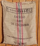 5 Bags Rustic Global Coffee Burlap Sack -durable, Decorative & Multi-purpose. Fixed Price $19.00.