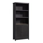 Sauder Cottage Road Engineered Wood Library With Doors Raven Oak. Fixed Price $276.36.