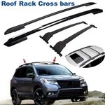 4PCS Roof Rack Side Rails + Cross Bars For 19-2025 Honda Passport Black Aluminum. Fixed Price $245.39.