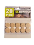 Ez Guard Surface Protectors New 20 Pc 3/4" Self-adhesive Pads. Fixed Price $9.99.