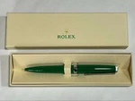 Used Rolex Ballpoint Pen Green No Box Crown Logo Unisex Stationary Authentic. Fixed Price $189.98.