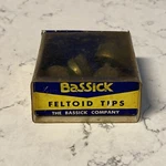 Vintage Bassick Felted Furniture Tips W/ Original Damaged Box. Fixed Price $14.99.