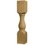 Osborne Wood Products 1268A 21 X 4 SHANTY2CHIC End Table Leg In Alder. Fixed Price $117.99.