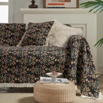 Vctops Vintage Jacquard Sofa Covers For Sectional Loveseat Futon L-shaped Couch. Fixed Price $141.95.