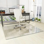 Tempered Glass Chair Mat 46 X 55 Heavy Duty Floor Protector Carpet Hardwood. Fixed Price $204.99.