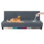 Maxijin Waterproof Futon Cover Full Size Washable Armless Sofa Bed Couch Cove.... Fixed Price $44.79.