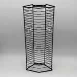 Atlantic Bluray Dvd Tower Storage Cd Rack Multimedia Holder 28 Slots Euc. Fixed Price $28.50.