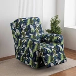 Printed Elastic Recliner Sofa Cover Side Pockets Home Decor Furniture Protection. Fixed Price $23.99.