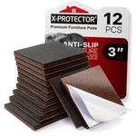Non Slip Furniture Pads Self Adhesive Rubber Grippers Skid Floor Protectors. Fixed Price $11.99.