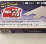 Furniture Fix Sagging Seat & Cushion Support Insert Adjustable Max 22X28 Asotv. Fixed Price $15.99.