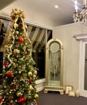 Howard Miller Coastal Point Grandfather Clock. Fixed Price $400.00.