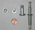 Shepherd Caster Grip-neck Stem Fastener #02-PLANET, 5/16" X 1-1/2", W/socket. Fixed Price $9.95.