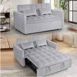 3 1 Convertible Sleeper Sofa Bed, Futon Couches For Living Room With Side Poc. Fixed Price $289.95.