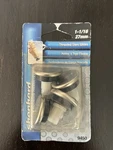 Shepherd Hardware 9450 Furniture Glide Set Threaded Stem Meta Plastic 27MM Nos. Fixed Price $12.00.