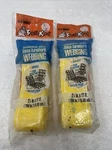 Vintage (2X) Frost King Yellow Lawn Furniture Replacement Webbing 17' Nos. Fixed Price $19.95.