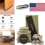 Reusable Furniture Moving Kit 52 Piece For All Floor Types Easy Sliders. Fixed Price $41.79.
