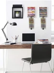 Atlantic Media Stix For Dvds, Cds Storage Wall Mount 4 Pack New. Fixed Price $10.00.