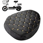 Motorcycle Seat Cover Soft Foam Fleece Cushion Winter Electric Bike. Fixed Price $14.01.