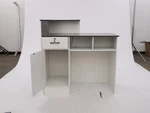 Front Desk Reception Counter For Checkout, W/a Lockable Drawer. Fixed Price $169.85.