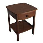Winsome Wood Claire Accent Table, Walnut. Fixed Price $72.39.