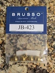 Jewelry Box Feet Brass Packitem #145296 Model JB-423 Golden. Fixed Price $16.95.