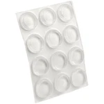 Waxman 1/2" 13MM 12-PC Self Stick Bumpers Multiple Surfaces Cabinets Furniture. Fixed Price $10.98.