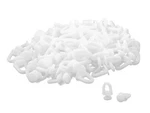 23MM/0.91 Inch Length White Plastic Curtain Track Carrier Glide Rollers 50PCS. Fixed Price $8.21.