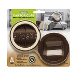 3-1/4 Inch Bed Roller Furniture Wheel Gripper Caster Cups (set Of 4) Chocolate. Fixed Price $13.26.