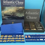 Atlantic Chase Board Game Insert / Organizer. Stacking Counter Trays & Trajector. Fixed Price $33.59.