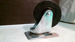Shepherd Hardware 4" Swivel Plate Caster, Rubber Wheel, (09629) Fs. Fixed Price $10.00.